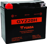 Yuasa GYZ20H High Performance Maintenance Free AGM 12-Volt Battery - YUAM72RGH