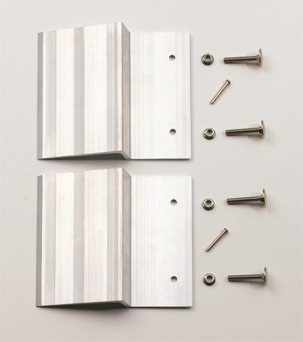 Lund Universal Ramp Kit For 2X8in To 2X10in Planks 9X7.5X2.25in - Silver - 602002