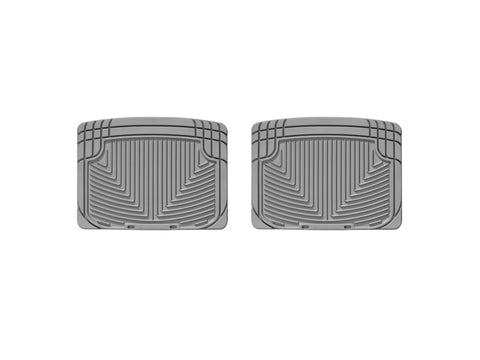 WeatherTech 93 Mercedes-Benz 300CE Rear Rubber Mats - Grey - W20GR