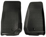 Husky Liners 07-12 Jeep Wrangler (Base/Unlimited) Classic Style Black Floor Liners - 30521