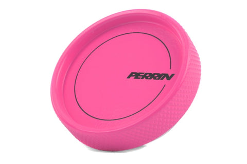 PERRIN 02-21 Subaru WRX / 2022 BRZ & GR86 / 04-21 STI / 00-18 Forester XT Oil Fill Cap - Hyper Pink - PSP-ENG-711HP