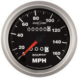 Autometer Sport-Comp II 3-3/8in 160MPH Mechanical Speedometer - 3693