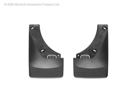 WeatherTech 07-13 Cadillac Escalade No Drill Mudflaps - Black - 120012