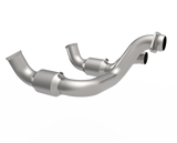 Kooks 20-22 Ford F250 7.3L V8 / Ford F350 7.3L V8 1-7/8in x 3in SS Headers w/ H.O. Green Catted Conn - 1400H440