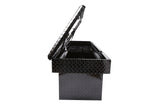 Deezee Universal Tool Box - Red Crossover - Single Lid Black BT (Deep Black) - DZ 8170DB