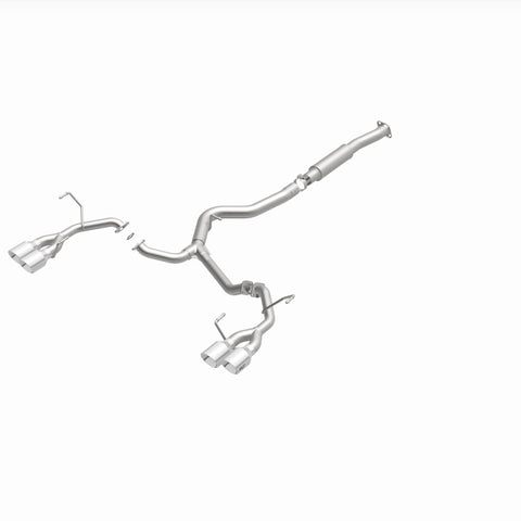 MagnaFlow SYS Cat-Back 15-17 Subaru WRX Sti 2.5L Polished 3in Tips - 19361