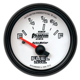 Autometer Phantom 2-1/16in 73-10 OHM Fuel Level Gauge - 7515