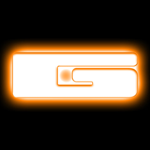 ORACLE Lighting Universal Illuminated LED Letter Badges - Matte Wht Surface Finish - G - 3140-G-005