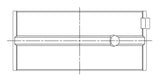 ACL 68-74 Nissan L16E/L18E 1595cc/1770cc 4cyl 0.25 Oversized High Performance Main Bearing Set - 5M1172H-.25