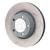 SHW 11-16 Porsche Panamera 4 3.6L w/o Ceramic Brakes Left Rear Slotted MB Brake Rotor (971615601P) - PRL39723
