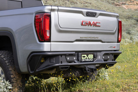 DV8 Offroad 2019-2025 Chevy Silverado & GMC Sierra 1500 Tube Rear Bumper - RBCS1-04