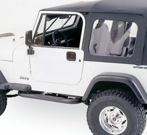 Rampage 86-95 Jeep Wrangler CJ7/YJ Complete Top - Black Diamond - 68035