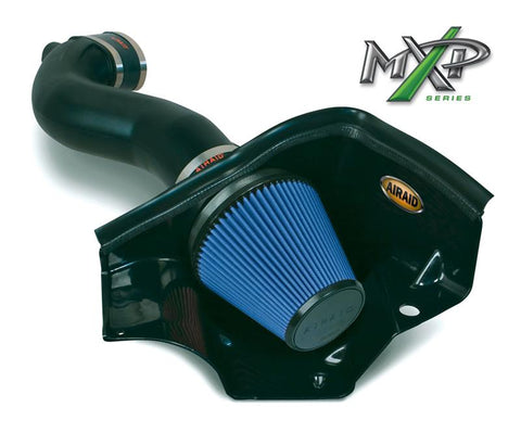 Airaid 05-09 Mustang GT 4.6L MXP Intake System w/ Tube (Dry / Blue Media) - 453-172