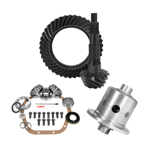 Yukon Gear 10.5in Ford 4.11 Rear Ring & Pinion Install Kit 35 Spline Positraction - YGK2144