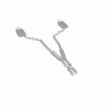 MagnaFlow 10-12 Cadillac CTS V6 3.0L (Exc AWD) Dual Split Rear Exit Stainless Cat Back Perf Exhaust - 15136
