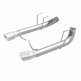 MagnaFlow 13 Ford Mustang Dual Split Rear Exit Stainless Axle-Back Cat Back Exhaust (Competition) - 15152