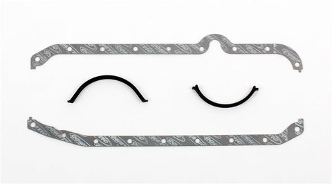 Cometic Chevrolet Gen-1 Small Block V8 .094i Fiber Oil Pan Gasket Kit Right Side Dipstick Thin Front - C5296