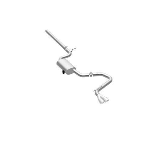 MagnaFlow Sys C/B 2015 Volkswagen Golf 1.8L 2.5in SS Dual Driver Side Exit Polished 3 Tip - 19163