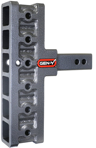 Gen-Y Mega Duty 2in Shank 7.5in Offset Drop 2K TW 16K (Hitch Only) - GH-206