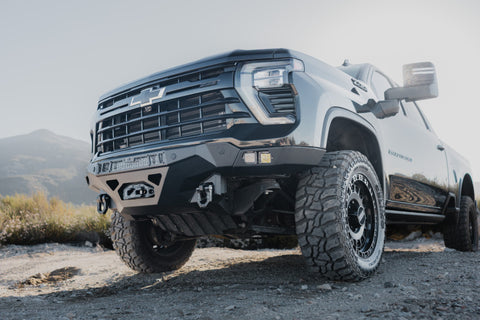 DV8 Offroad 24-26 Chevy Silverado 2500/3500 Spec Series Front Bumper - FBCS2-04