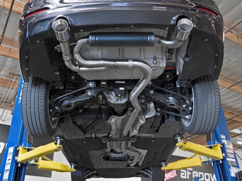 aFe POWER MACH Force-Xp 16-17 BMW 340i/340ix/ 3.0L 304 SS Cat-Back Exhaust System - 49-36334-P