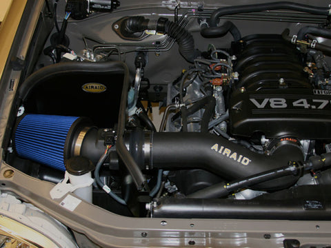 Airaid 03-04 Toyota Tundra 4.7L CAD Intake System w/ Tube (Dry / Blue Media) - 513-163
