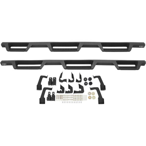 Westin 14-18 Chevrolet Silverado 1500 DC 6.5ft Bed HDX Drop W2W Nerf Step Bars - Tex. Blk - 56-534595