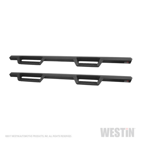 Westin/HDX 17-18 Ford F-150 SuperCrew Drop Nerf Step Bars - Textured Black - 56-13945