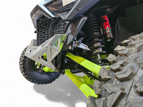 Elektric Offroad 2022-2025 Polaris Rzr Pro R/ Pro S/Turbo R Billet Front Winch Bumper Anodized Clear - FWB610031