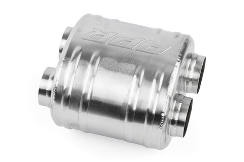 APR Premium Sound Absorption Muffler - Dual 63.5mm (2.5in) Oval Body (220x 169x 211) - MUH0010