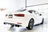 AWE Tuning Audi B9 S4 Touring Edition Exhaust - Non-Resonated (Black 102mm Tips) - 3010-43050