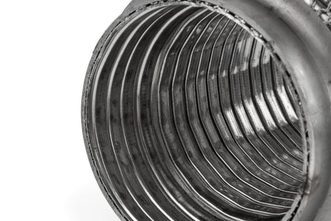 APR T304 Stainless Steel Premium Braided Interlocking Flex Section - 63.5mm (2.5in) - EXH0224