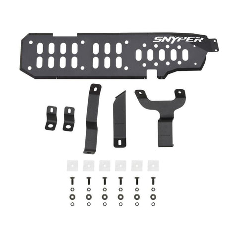 Westin 07-17 Jeep Wrangler Unlimited Gas Tank Skid Plate - Textured Black - 42-21055