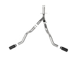 aFe Large Bore-HD 4in 409SS DPF-Back Exhaust System w/Black Tip 20 GM Diesel Trucks V8-6.6L (td) L5P - 49-44126-B