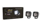 Diode Dynamics Stage Series C1 LED Pod Sport - White Spot Standard WBL (Pair) - DD6449P