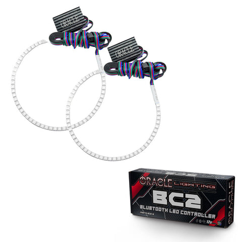 Oracle Ford Mustang GT/V6 10-12 Halo Kit - ColorSHIFT w/ BC1 Controller - 2302-335