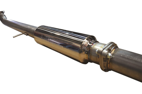 Injen 16-20 Honda Civic 1.5L Turbo 4Cyl (Sedan) 63mm SS Cat-Back Exhaust w/ Dual Burnt Titanium Tips - SES1572TT