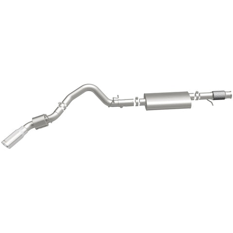 MagnaFlow MF Series SS Cat-Back Exhaust Single Passenger Side Rear Exit 2015 Cadillac Escalade - 19177