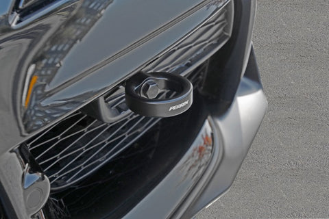 PERRIN 2020 Toyota Supra Tow Hook Kit (Front) - Black - PTP-BDY-230BK