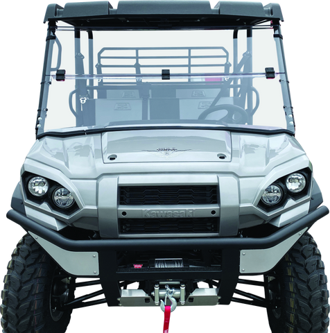 QuadBoss 16-22 Kawasaki KAF820 Mule Pro-DX Windbreak Folding Windshield - 375787