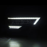 AlphaRex 14-22 Toyota 4Runner (2021 Req. Conv) NOVA LED Proj HL Blk w/Actv Light & Seq. Sig + SB DRL - 880808