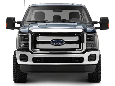Raxiom 11-16 Ford F-250 Super Duty LED Projector Headlights - Blk Housing (Clear Lens) - SD3620