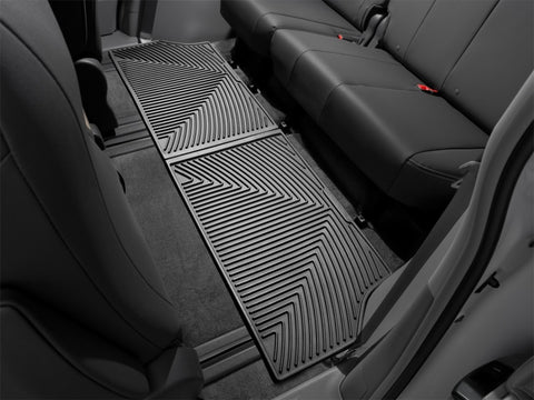 WeatherTech 11+ Toyota Sienna Rear Rubber Mats - Black - W245