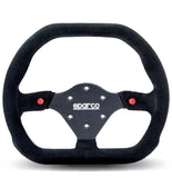 Sparco Steering Wheel 310X260 Suede Black - 015P310F2SN