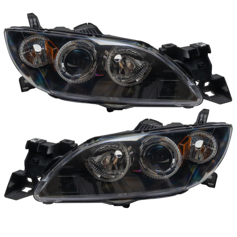 Oracle 04-09 Mazda 3 SMD HL - 4DR - Halogen Style - ColorSHIFT w/ Simple Controller - 8174-504