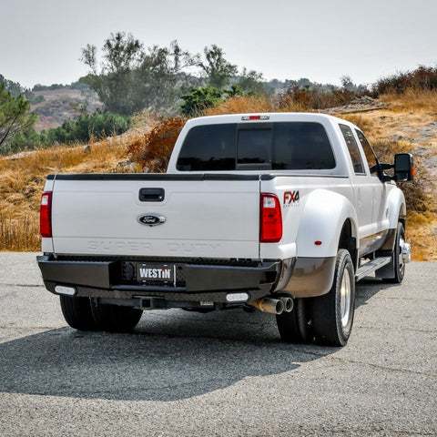 Westin 11-16 Ford F-250/350 HDX Bandit Rear Bumper - Black - 58-341115
