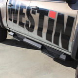 Westin/HDX 07-18 Chevy/GMC Silv/Sierra 15/25/3500 Crew Xtreme Nerf Step Bars - Textured Black - 56-23725