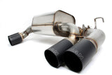 Dinan 16-18 BMW M2 (F87) Free Flow Axleback Exhaust System - Black Tips - D660-0056-BLK