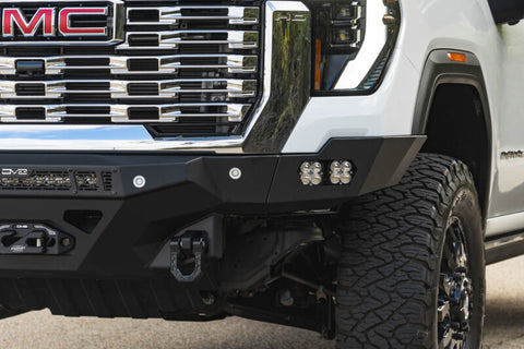 DV8 Offroad 24-26 GMC Sierra 2500/3500 Spec Series Front Bumper w/ Winch - FBGC2-02
