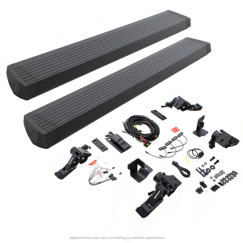 RealTruck 18-24 Jeep Wrangler 2dr VoltStep Electric Running Board Kit (No Drill) - Tex. Blk - 20492752PC